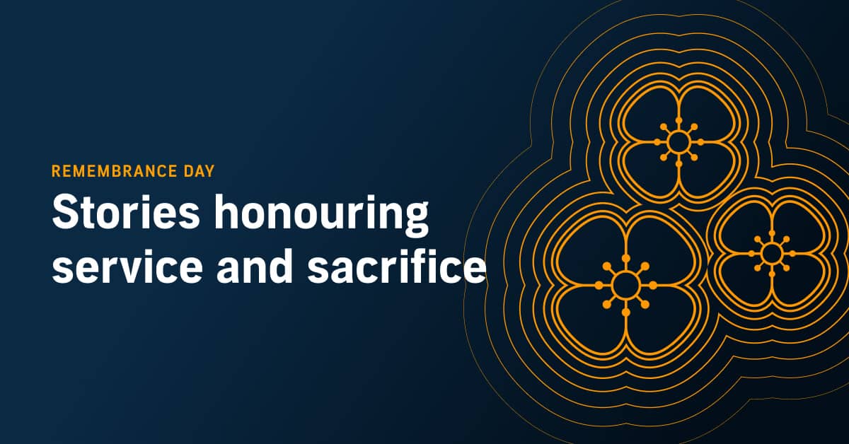 Stories of service and sacrifice to listen to this Remembrance Day